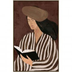 Canvas Painting Literary Calm 033079 80x4x120cm Multi