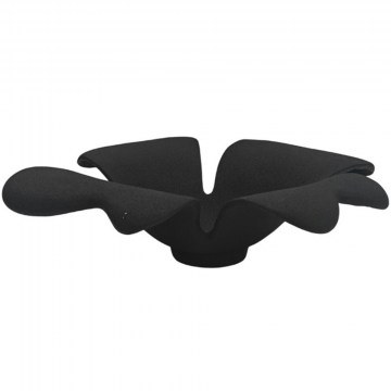 Διακοσμητική Πιατέλα Flora 035230 32x29x10cm Black