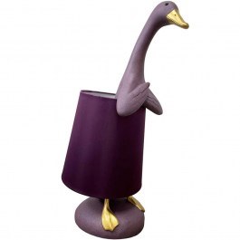 Table Lamp Quack 034446 37x23x57,5cm E14 40W Purple-Gold PURPLE