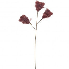 Artificial Branch With Feathers Laurel 027978 54cm Woodrose Apple APPLE