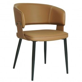 Chair Arcus 03-1252 58,5x53,5x77cm Taupe-Black TAUPE