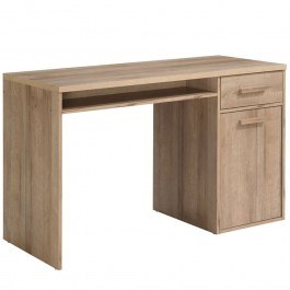 Student Desk 24-0689 With 1 Door & 1 Drawer 120x50x76cm Natural NATURAL