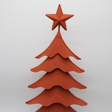 Χριστουγεννιάτικο Δεντράκι Abete 035465 31x15x66,5cm Orange