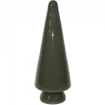 Χριστουγεννιάτικο Δεντράκι Cristalle 035180 9,5x9,5x25,5cm Green