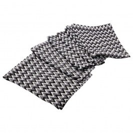 Tablecloth HEM112 White-Black Espiel BLACK-WHITE