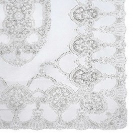 Tablecloth Vinyl PEZ121 White Espiel White