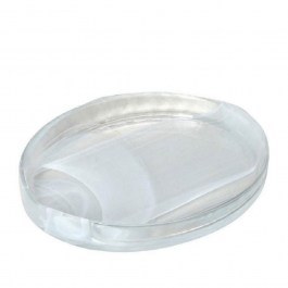 Plate Atlas Oval Alabaster Hor1612K6 21Χ16,5cm White Espiel WHITE