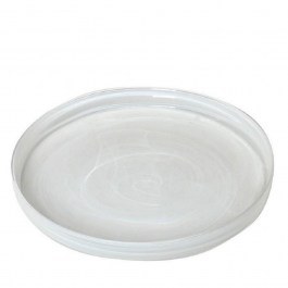 Πιάτο Atlas Στρογγυλό Ρηχό Alabaster Hor1621K6 Φ21cm White Espiel WHITE