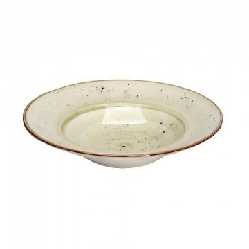 Porcelain Plate Terra Spaghetti Set 6 pcs Tlh120K6 Φ27cm Green Espiel