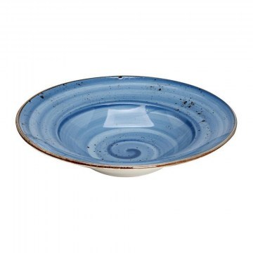 Porcelain Plate Terra Spaghetti Set 6 pcs Tlf120K6 Φ27cm Blue Espiel