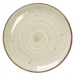 Porcelain Plate Terra Set 6 pcs Tlh103K6 Φ19cm Green Espiel GREEN