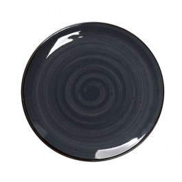 Sweet Plate Round Terra TLG103K6 D19cm Ceramic Grey Espiel GREY