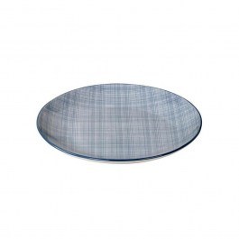 Plate Linea Blue Set 6 pcs Ata105K6 Φ21Cm. Ceramic Light Blue Espiel LIGHT BLUE