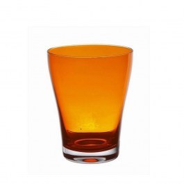 Glass Set 6Pcs 8X10.5Cm. Las107 Glass Orange Espiel RED