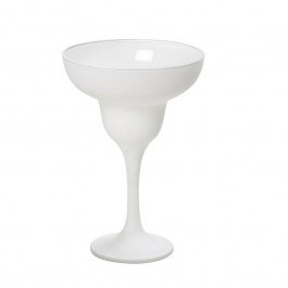Glass Maya Margarita White Mat 305Cc 11.5X17cm Rab331K6 Glass White Espiel WHITE