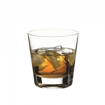 Glass Nude Rocks-V Whiskey Set 6Pcs 360Cc Nu64020-6 H: 10Cm 6/24 Crystal Clear Espiel