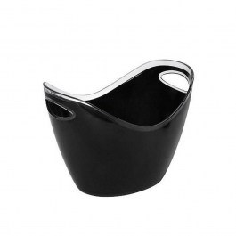 Oval Champagne Small 26.5Χ20Χ19.5Cm Mpa103K10 Plastic Black Espiel BLACK