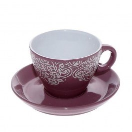Cappuccino Cup Vienna Jumbo Hun118K6 330Cc 11.5X9 Ceramic Bordo Espiel BORDO
