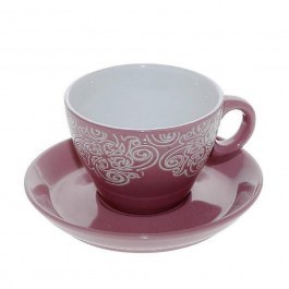 Cappuccino Cup Vienna Jumbo Hun117K6 330Cc 11.5X9 Ceramic Pink Espiel PINK