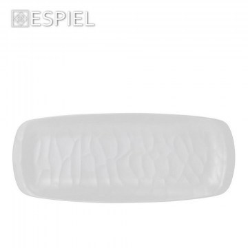 Πιατέλα Γόνδολα Ορθογώνια Wavy Mlw385K36-6 40,5Χ16,5cm White Espiel