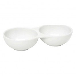 Orderviera Porcelain 2 Positions BEH118K12 14,5x7x3cm White Espiel WHITE