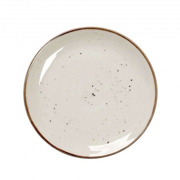 Sweet Plate Round Terra TLK103K6 D19cm Porcelain Cream Espiel