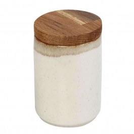 Container With Lid Essentials OWQ131K6 8x8x12cm Multi-Beige Espiel BEIGE-MULTI