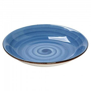 Πιάτο Βαθύ TLF105K6 25,5x25,5x4,5cm Blue Espiel