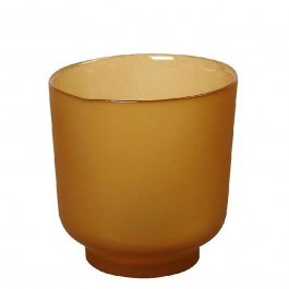 Candlestick For Tealight Caprice DAC1700K6 9,5x9,5x9cm Beige Espiel BEIGE