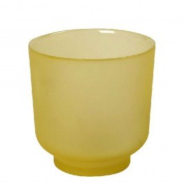 Candlestick For Tealight Caprice DAC1703K6 9,5x9,5x9cm Yellow Espiel YELLOW