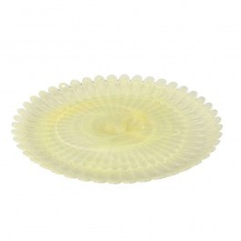 Serving Platter Atlas DAC1736 33x33x2cm Yellow Espiel YELLOW