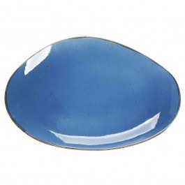 Serving Platter Terra TLF107K6 36x24,5x2,5cm Blue Espiel BLUE
