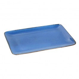 Serving Platter Terra TLF108K6 30,5x21x2,5cm Blue Espiel BLUE