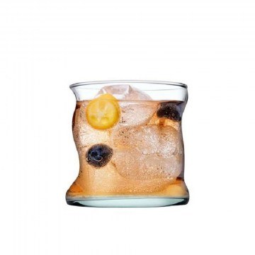 Ποτήρι Νερού Amorf SP420224K4 340ml 8,4x8,4x8,6cm Clear Espiel