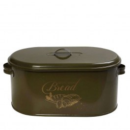 Bread Pan With Lid TEM116 36x20x16,5cm Green Espiel GREEN