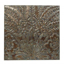 Διακοσμητικό Τοίχου ICY326 68,3x2,5x68,3cm Bronze Espiel BRONZE