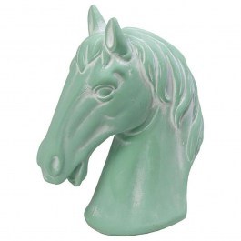 Decorative Horse ERT301K2 19x10x24cm Green Espiel GREEN