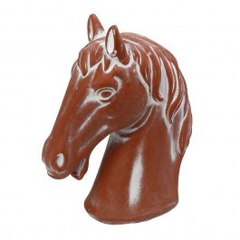 Decorative Horse ERT307K4 15x7,5x19cm Terracotta Espiel TERRACOTTA