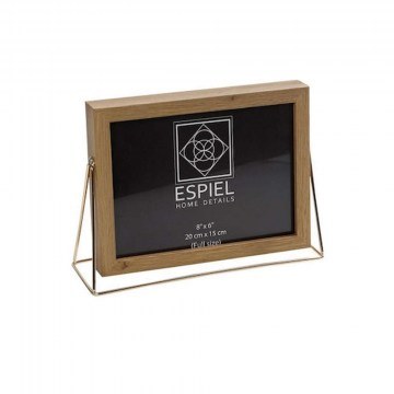 Photo Frame FAM521 20x15cm Natural-Gold Espiel