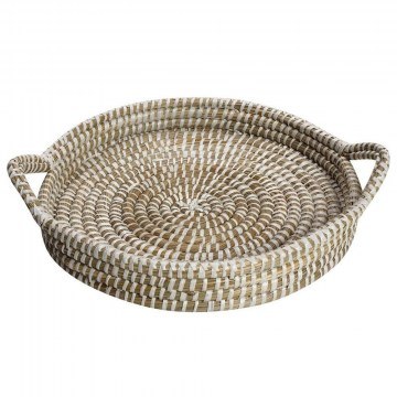 Διακοσμητικός Δίσκος KAG139 Φ45cm Beige Espiel