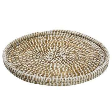 Decorative Disc KAG151 Φ40cm Beige Espiel