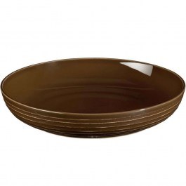 Salad Bowl Terra Earth 001.765009K2 28x28x5,4cm Brown Espiel BROWN