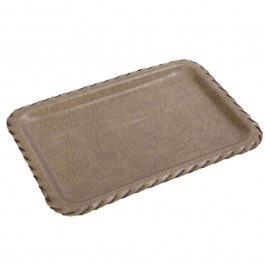 Serving Tray LTC3753K12-1 54x38x2cm Beige Espiel BEIGE
