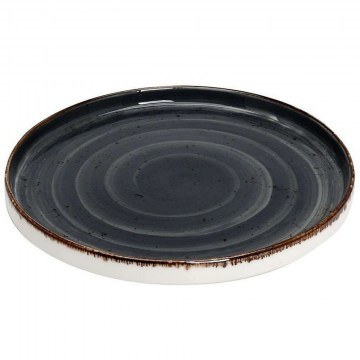 Shallow Plate Terra TLG130K6 D30x2cm Grey Espiel