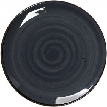 Πιάτο Ρηχό Terra TLG101K6 Φ26x2,5cm Grey Espiel