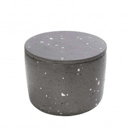 Container With Lid TZB111 10x10x9cm Dark Grey Espiel DARK GREY