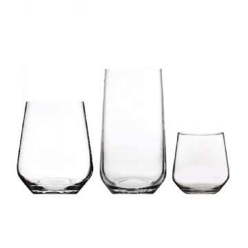 Glasses Allegra (Set 18Pcs) SP96962G1 425/470/115ml Clear Espiel