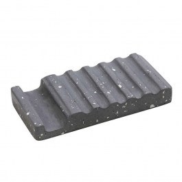 Soap Dish Rectangles TZB108 16x8x2,3cm Dark Grey Espiel DARK GREY