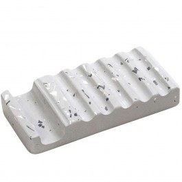 Rectangular Soap Dish TZG108 16x8x2,3cm Light Grey Espiel LIGHT GREY