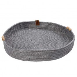 Διακοσμητικός Δίσκος ROB110 Φ35x5cm Grey Espiel GREY